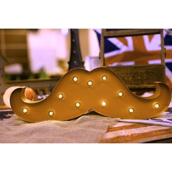 Banner decorativ cu LED mustata , VIVO Banner decorativ cu LED mustata , VIVO