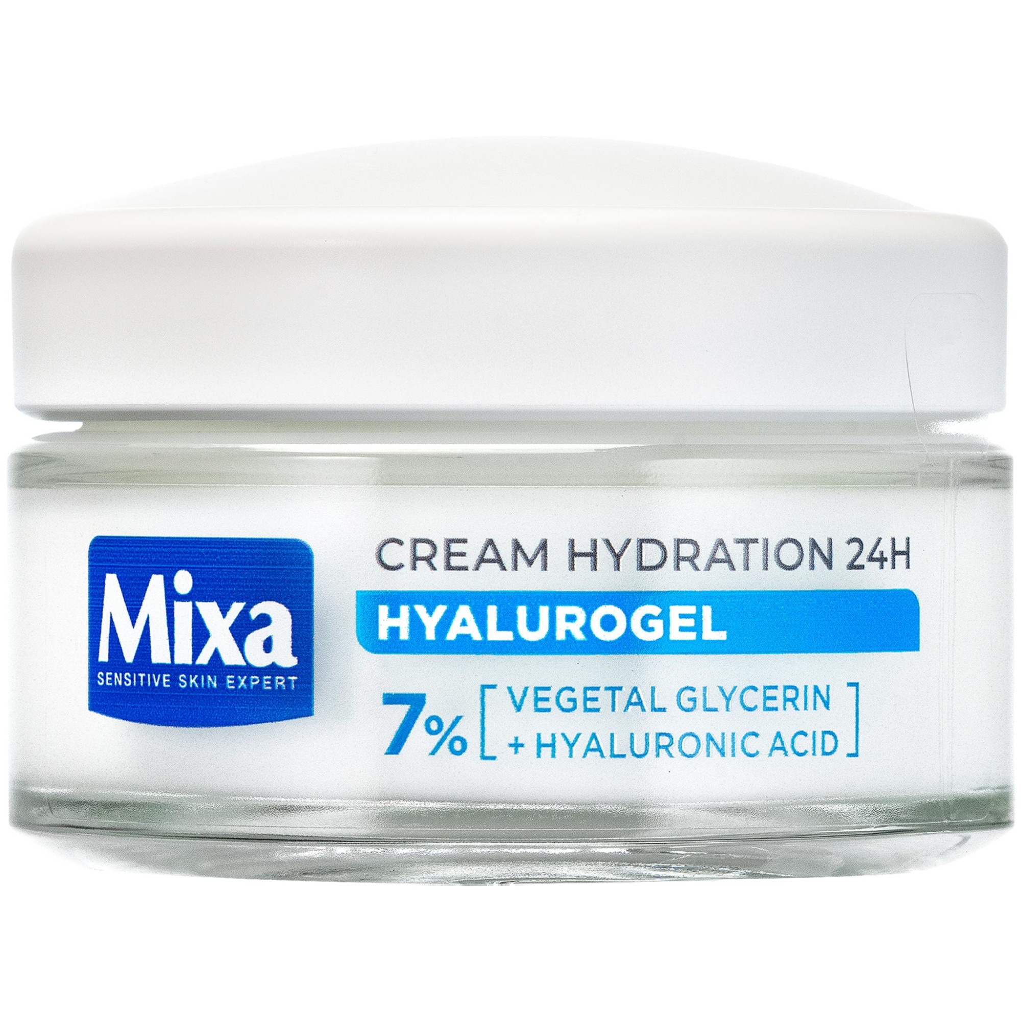 Crema hidratanta intensiva MIXA, cu acid hialuronic (7%), pentru piele sensibila si deshidratata, 50 ml