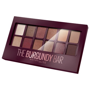 Paleta de farduri Maybelline New York The Burgundy Bar, 9.6 g Paleta de farduri Maybelline New York The Burgundy Bar, 9.6 g