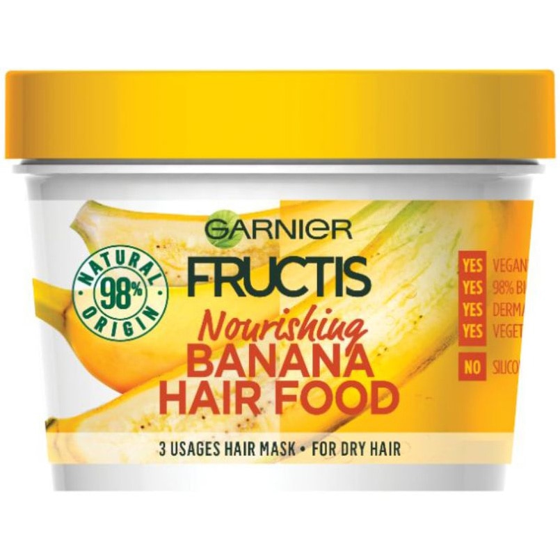 pentru par Fructis Banana, pentru parul uscat, 390 ml - eMAG.ro