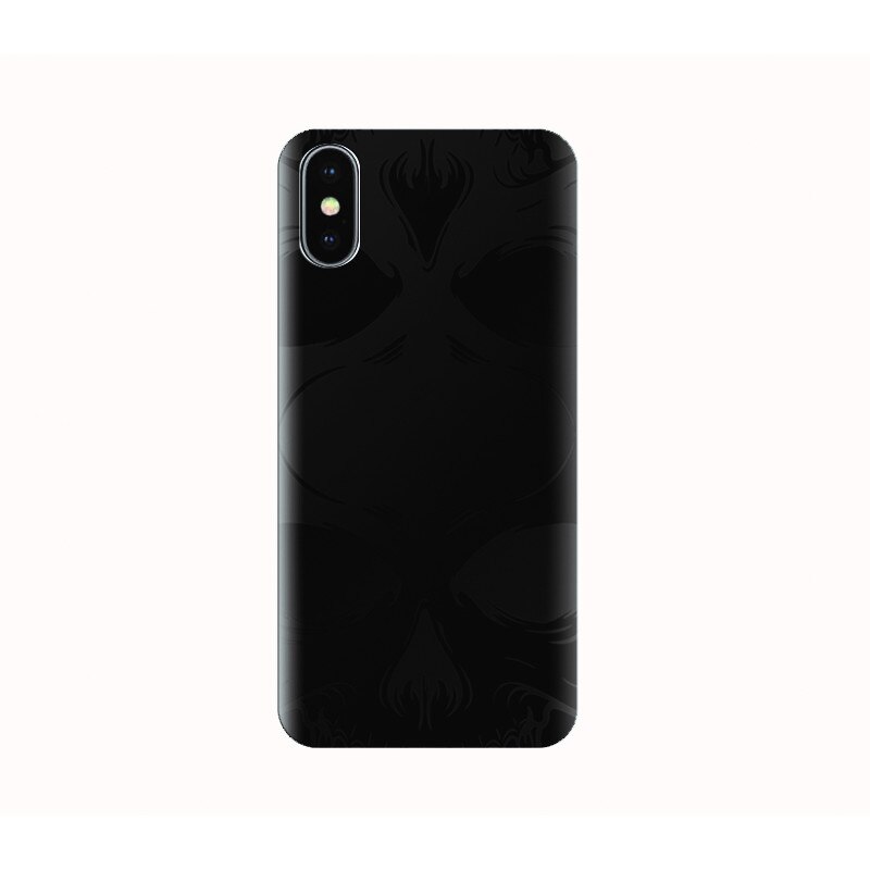 Husa silicon IPHONE X - stealth skull