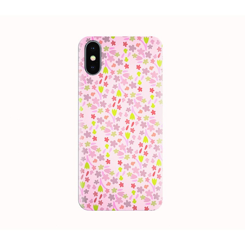 Husa silicon IPHONE X - vintage floral