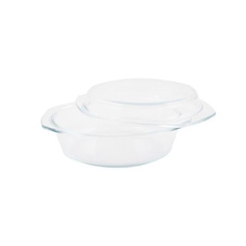 Vas Sticla termorezistenta cu capac sticla , Capacitate 1.5 l Vas Sticla termorezistenta cu capac sticla , Capacitate 1.5 l