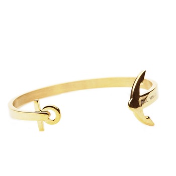 Bratara lux placata cu aur, model Nirvana, pentru Ea Bratara lux placata cu aur, model Nirvana, pentru Ea