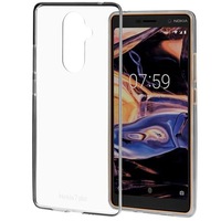 Husa de protectie Nokia Premium Clear Case pentru Nokia 7 Plus, Transparent