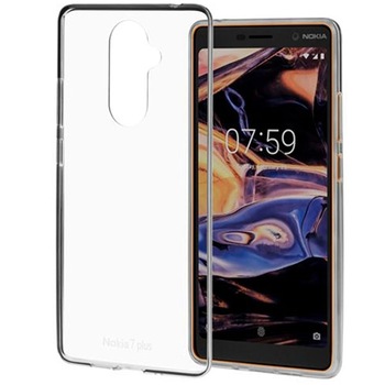 Husa de protectie Nokia Premium Clear Case pentru Nokia 7 Plus, Transparent Husa de protectie Nokia Premium Clear Case pentru Nokia 7 Plus, Transparent
