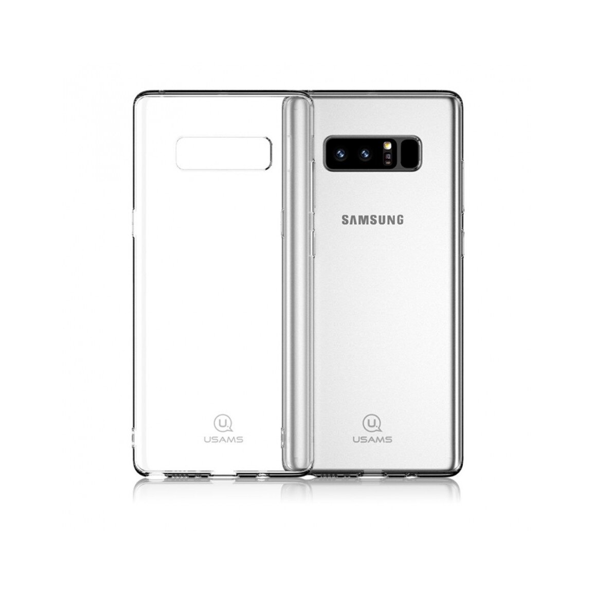 Carcasa protectie spate clara pentru Samsung Galaxy Note 8, transparenta