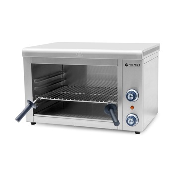 Cuptor tip Salamandra Hendi 580, 2200 W, Argintiu,580x390x(H)390 Cuptor tip Salamandra Hendi 580, 2200 W, Argintiu,580x390x(H)390