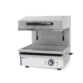 Cuptor tip Salamandra Hendi 450, 2800 W, Argintiu 480X520X(H)530 Cuptor tip Salamandra Hendi 450, 2800 W, Argintiu 480X520X(H)530