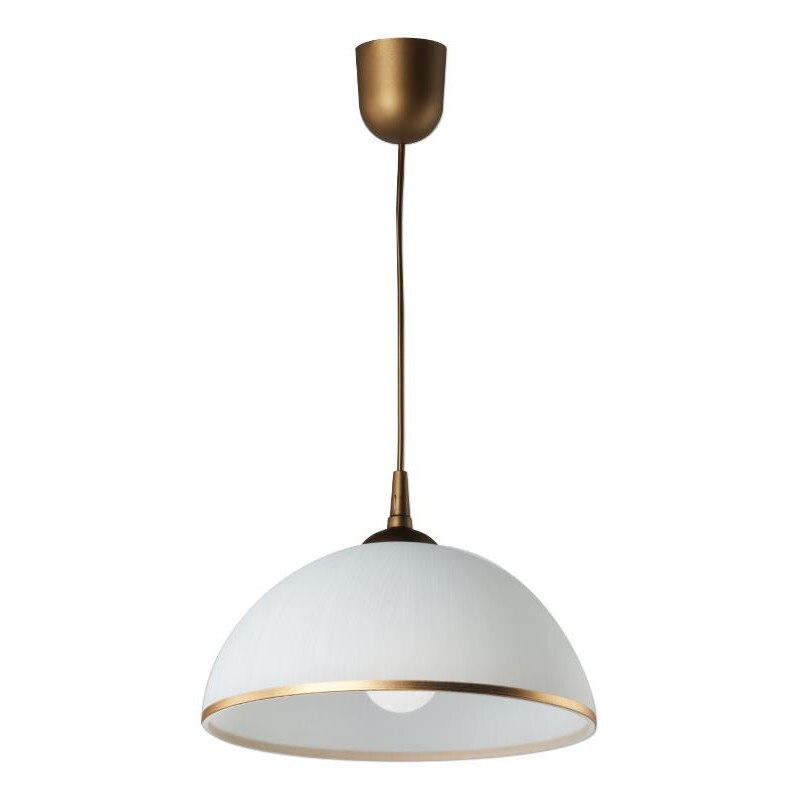 Lustra S, Lampex, 1 X 60W, Alb/Maro