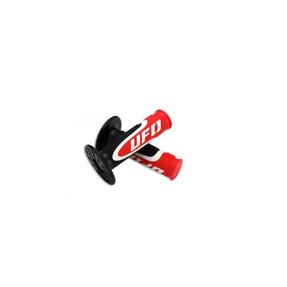 Mansoane motocross Ufo Axiom culoare negru/rosu