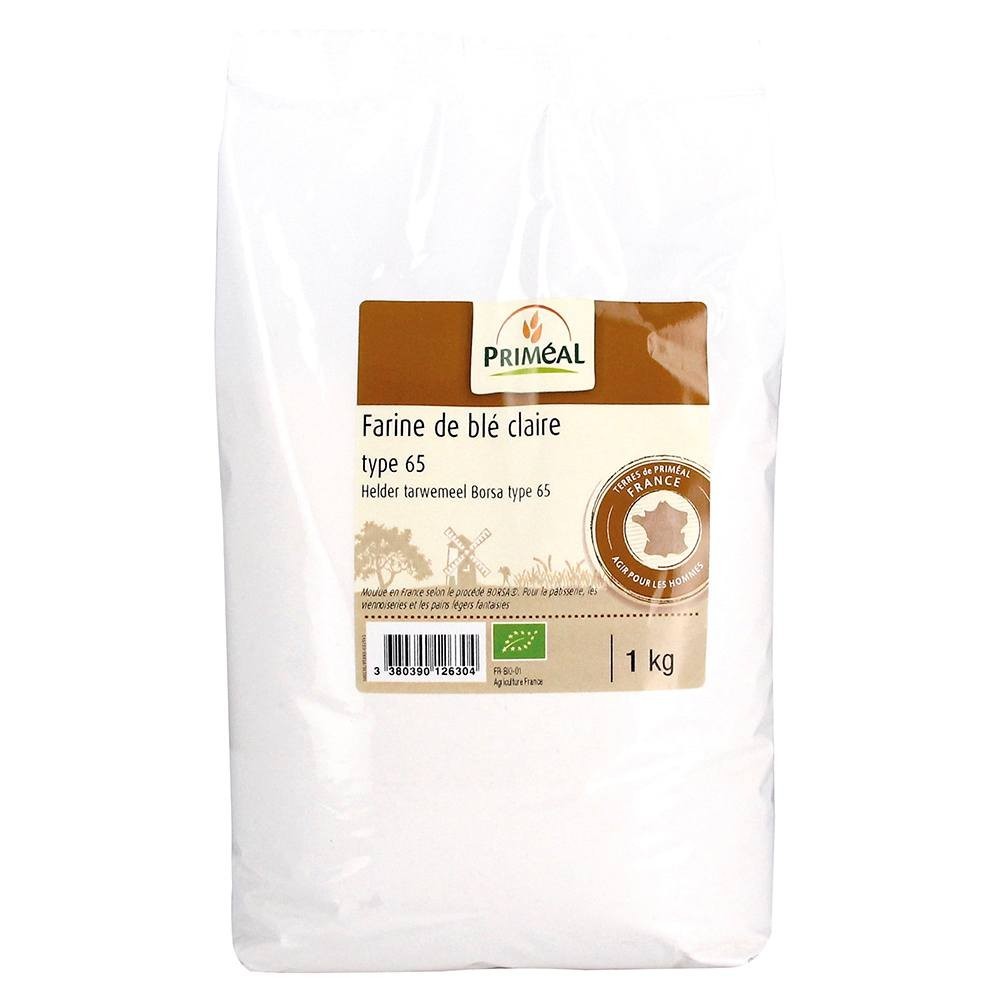 Faina alba de grau T65 Primeal, 1Kg