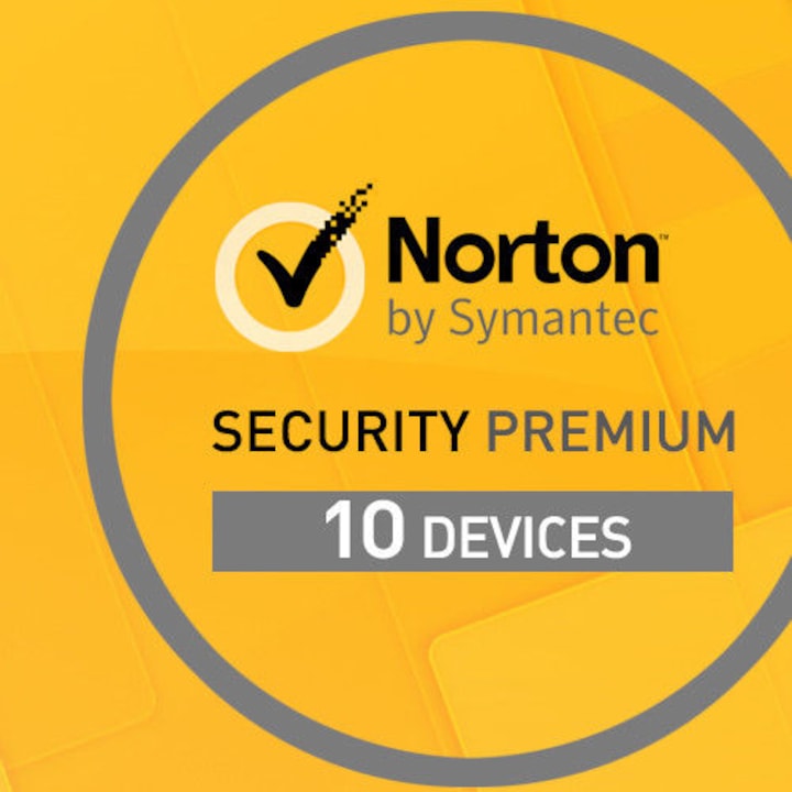 Norton Security Premium cu Backup 25GB -10User - 1An