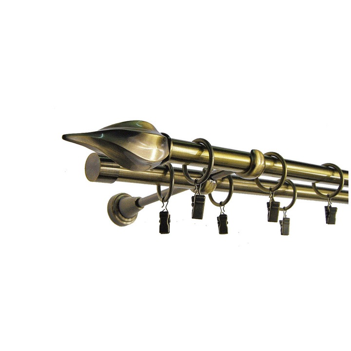 Galerie dubla - TWISTER -dubla 19/19 - 140 cm - aur antic