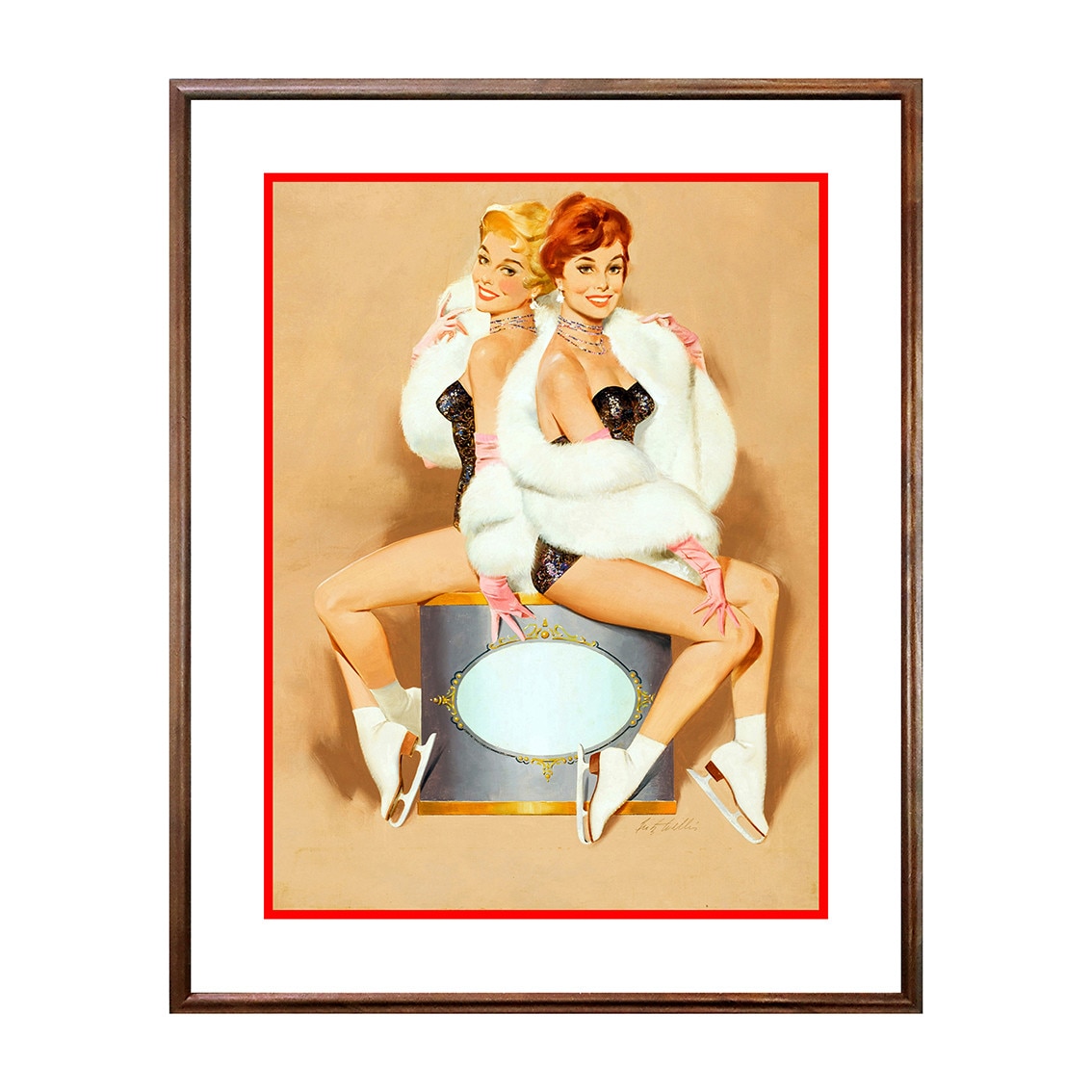 Tablou Poster, Vintage Pin-Up - VP-112, 40 x 50 cm
