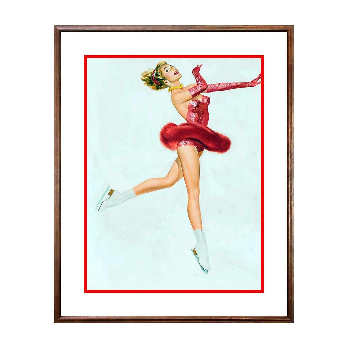 Tablou Poster, Vintage Pin-Up - VP-113, 40 x 50 cm