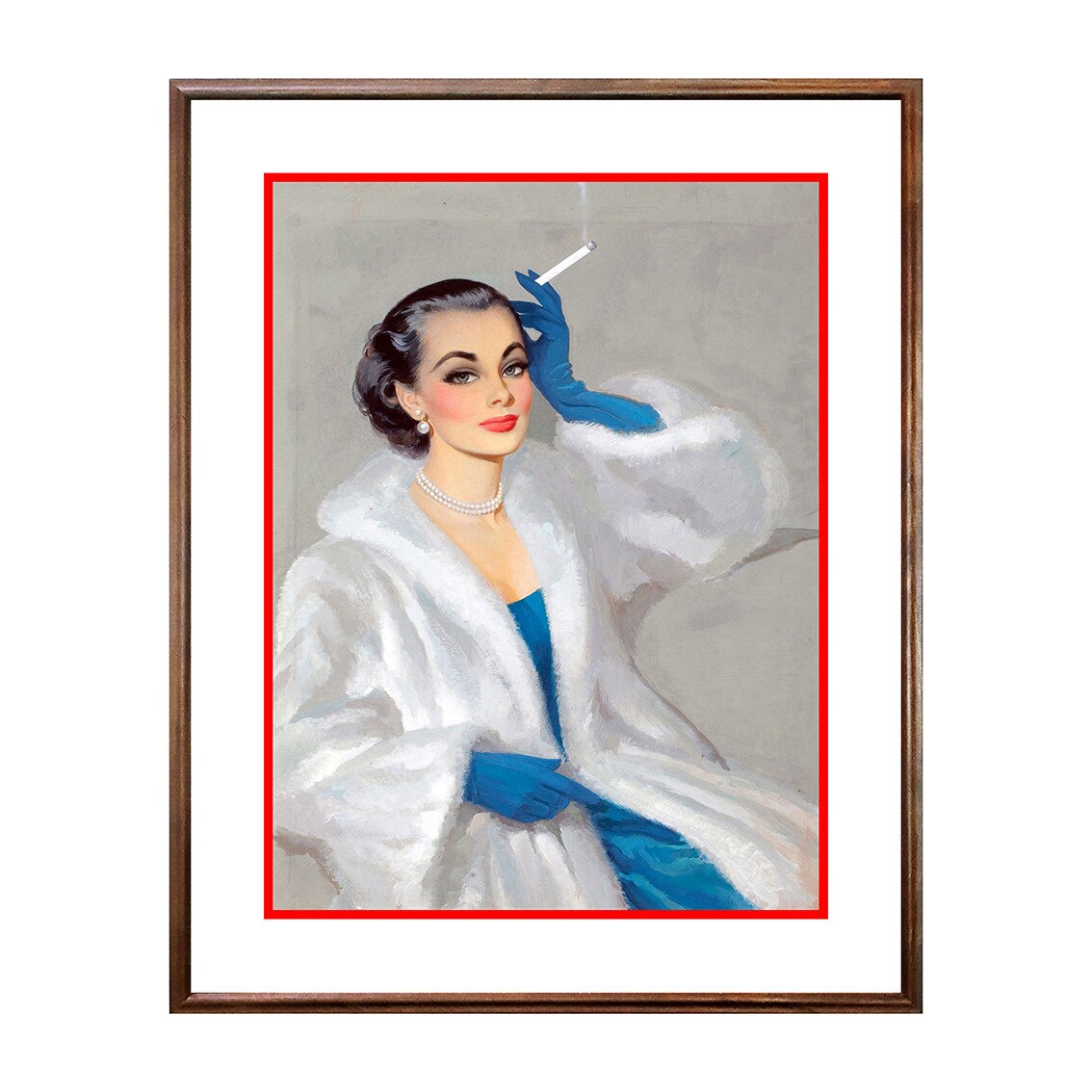 Tablou Poster, Vintage Pin-Up - VP-115, 40 x 50 cm