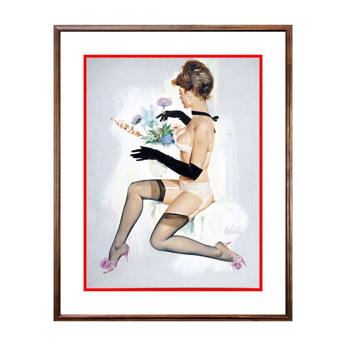 Tablou Poster, Vintage Pin-Up - VP-116, 40 x 50 cm