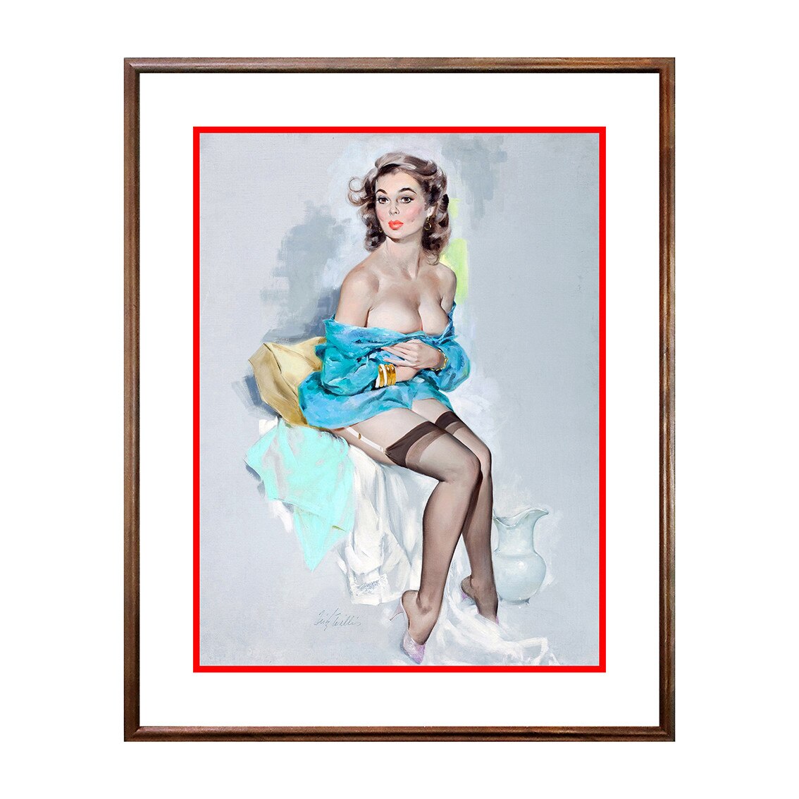Tablou Poster, Vintage Pin-Up - VP-118, 40 x 50 cm