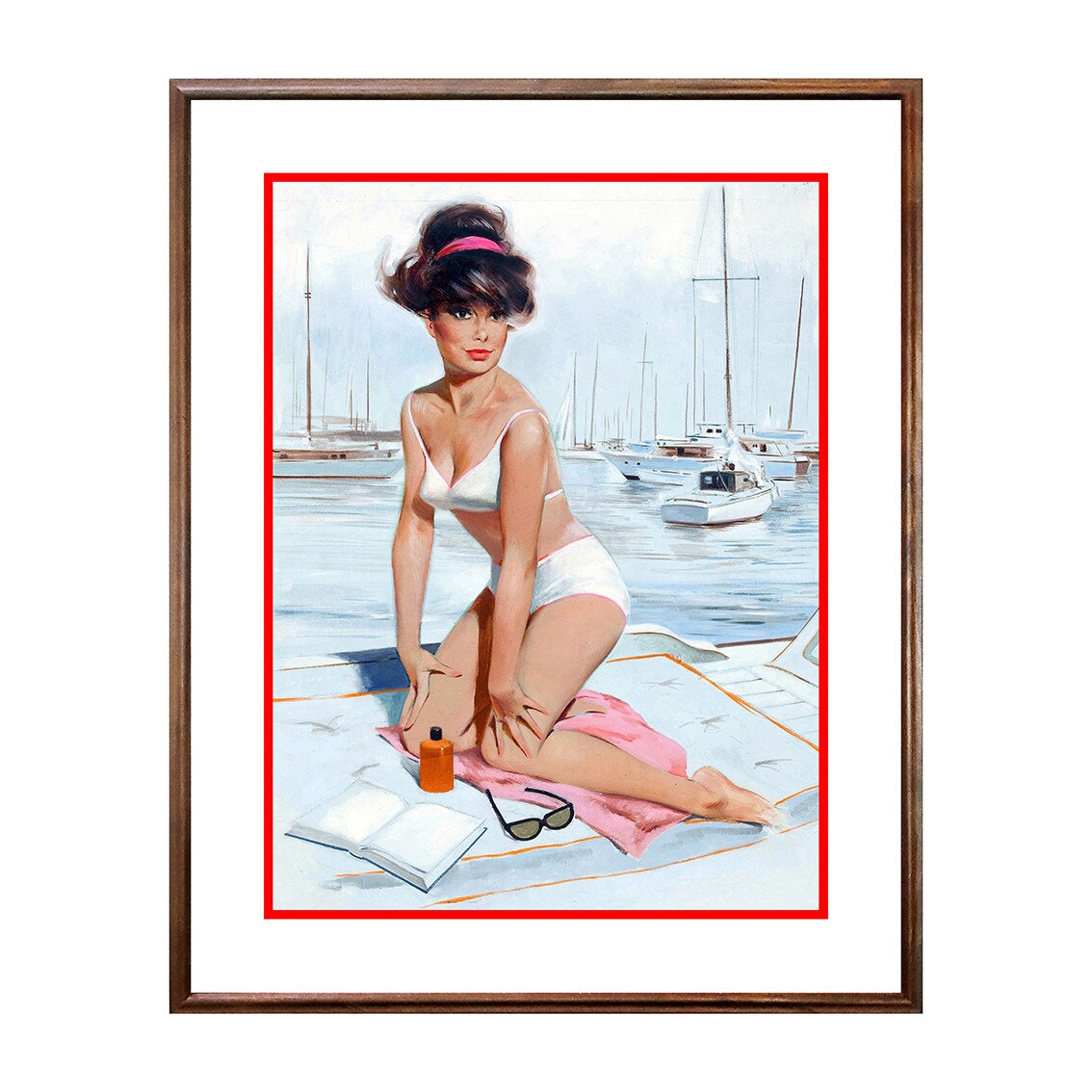 Tablou Poster, Vintage Pin-Up - VP-120, 40 x 50 cm