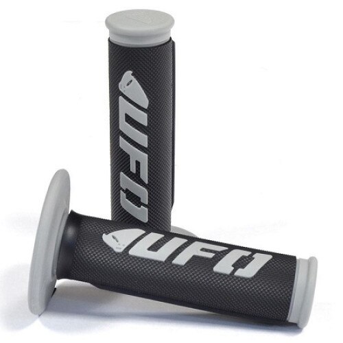 Mansoane motocross Ufo Challenger culoare gri/negru