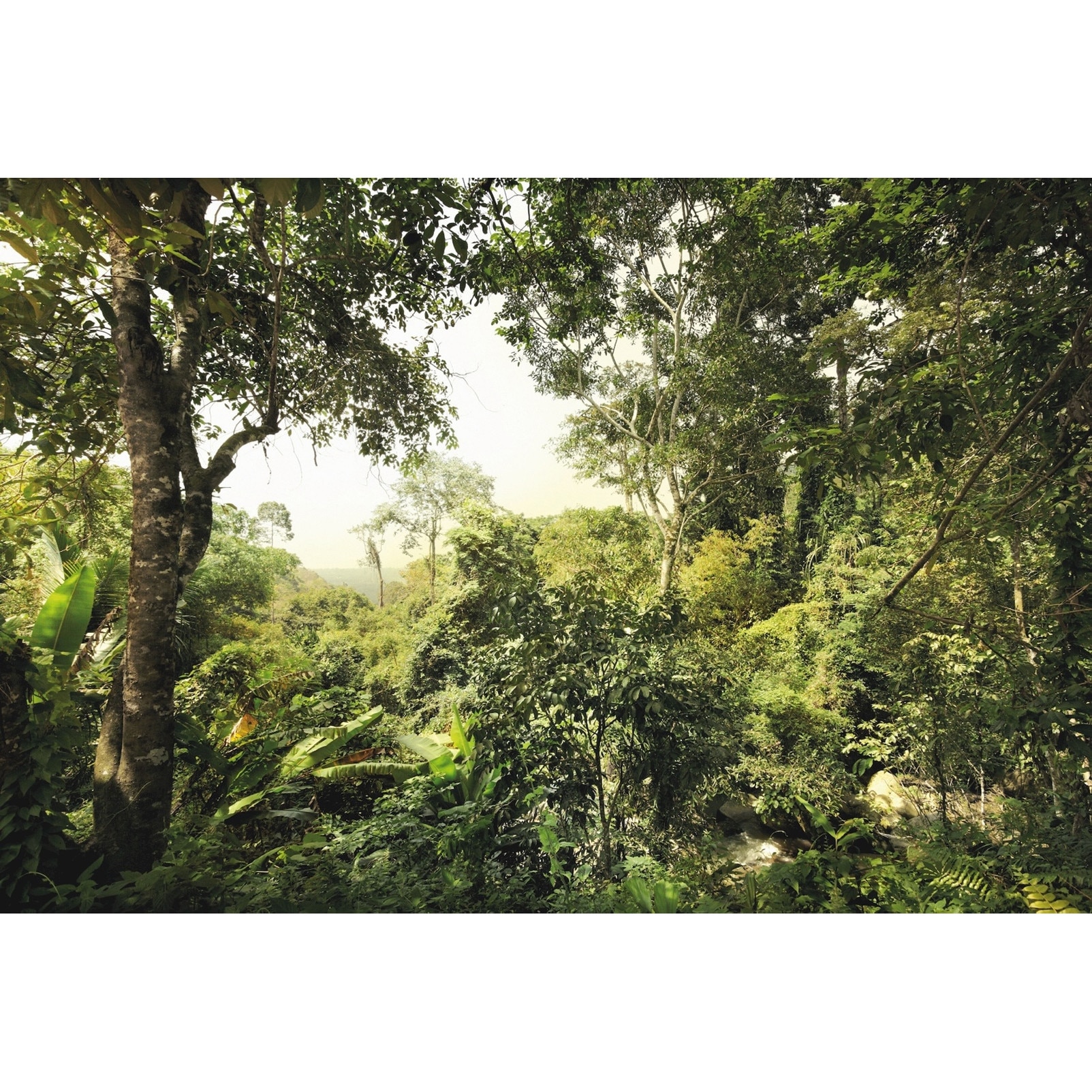 Fototapet , Colectia Komar Into Illusion 2 , Categoria Deluxe , Gama Bricks And The City , 4 piese , dimensiuni 368x248 cm , XXL4-024