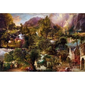 Fototapet , Colectia Komar Into Illusion 2 , Categoria Deluxe , Gama Bricks And The City , 4 piese , dimensiuni 368x248 cm , XXL4-039 Fototapet , Colectia Komar Into Illusion 2 , Categoria Deluxe , Gama Bricks And The City , 4 piese , dimensiuni 368x248 cm , XXL4-039