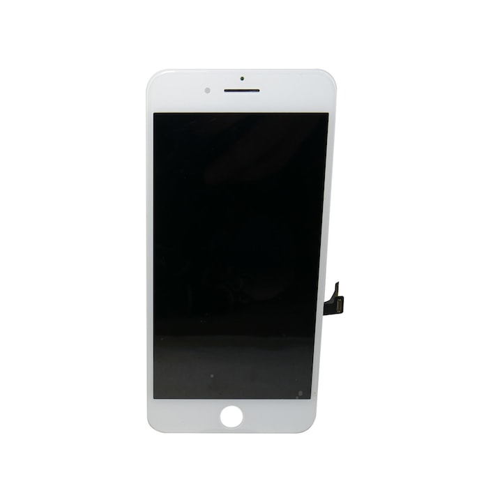 Display Original Apple iPhone 7 Plus Retina, ansamblu ecran IPS LCD / 3D touchscreen / rama, alb