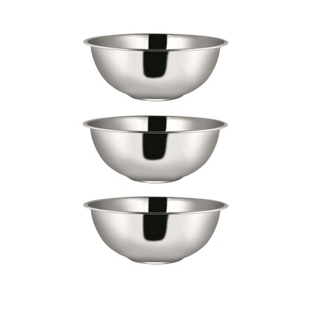 Set Bol inox 3ps - 30 cm, GRUNBERG IDB30/3
