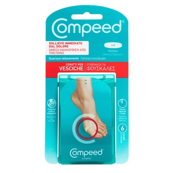 Plasture pentru basici Compeed Blister Unisex Mic, 6 buc Plasture pentru basici Compeed Blister Unisex Mic, 6 buc
