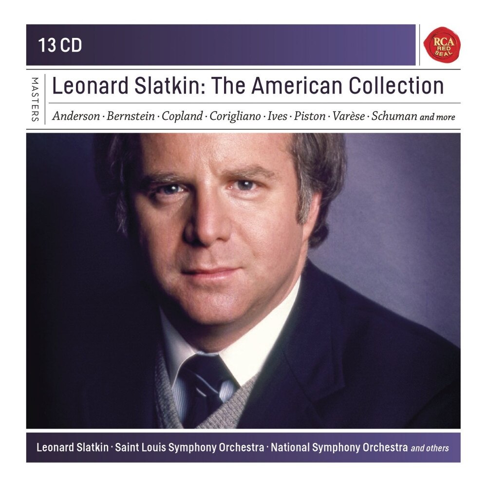 Leonard Slatkin-The American Collection (Sony Classcial Masters)-13CD