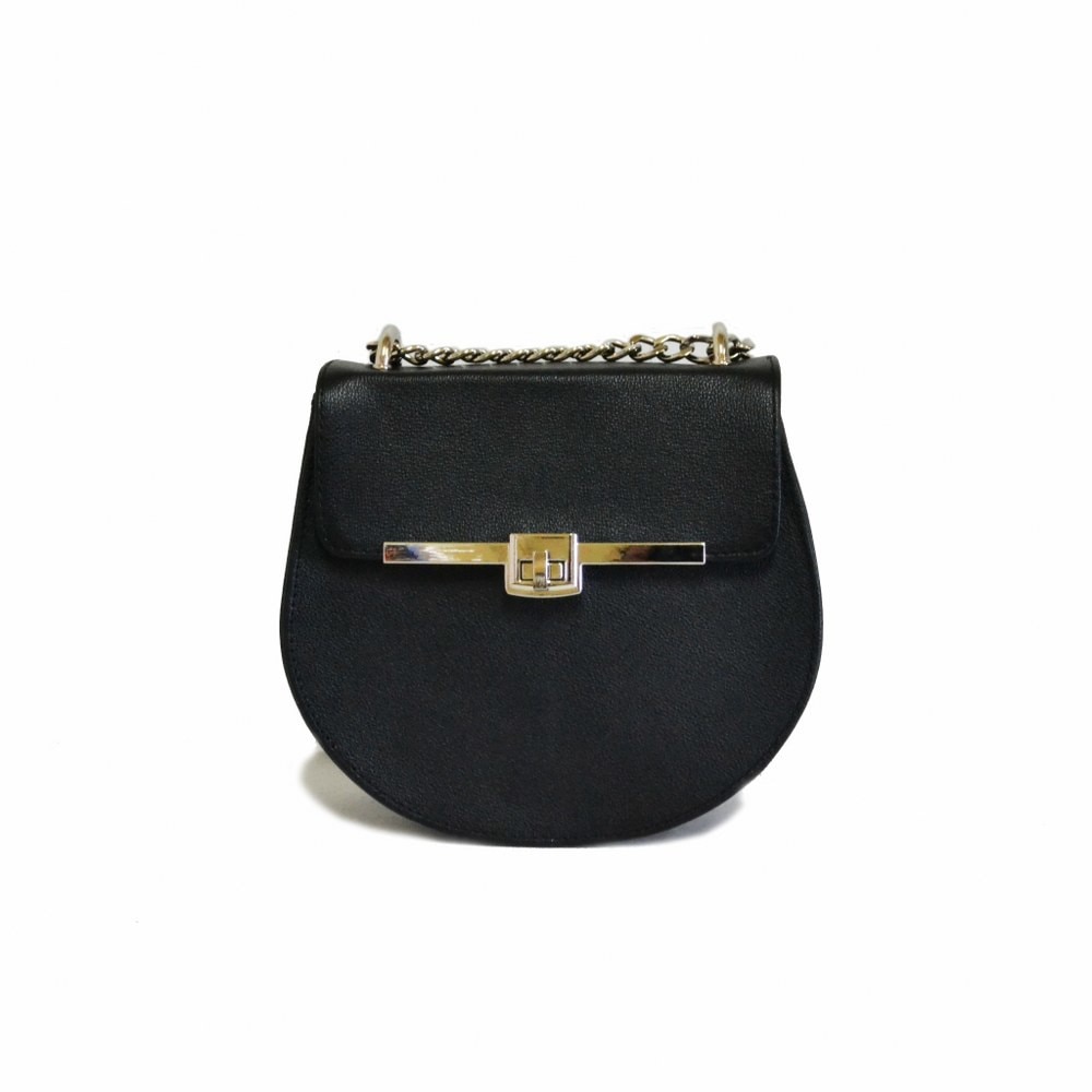 Geanta dama,Zea,piele naturala,neagra