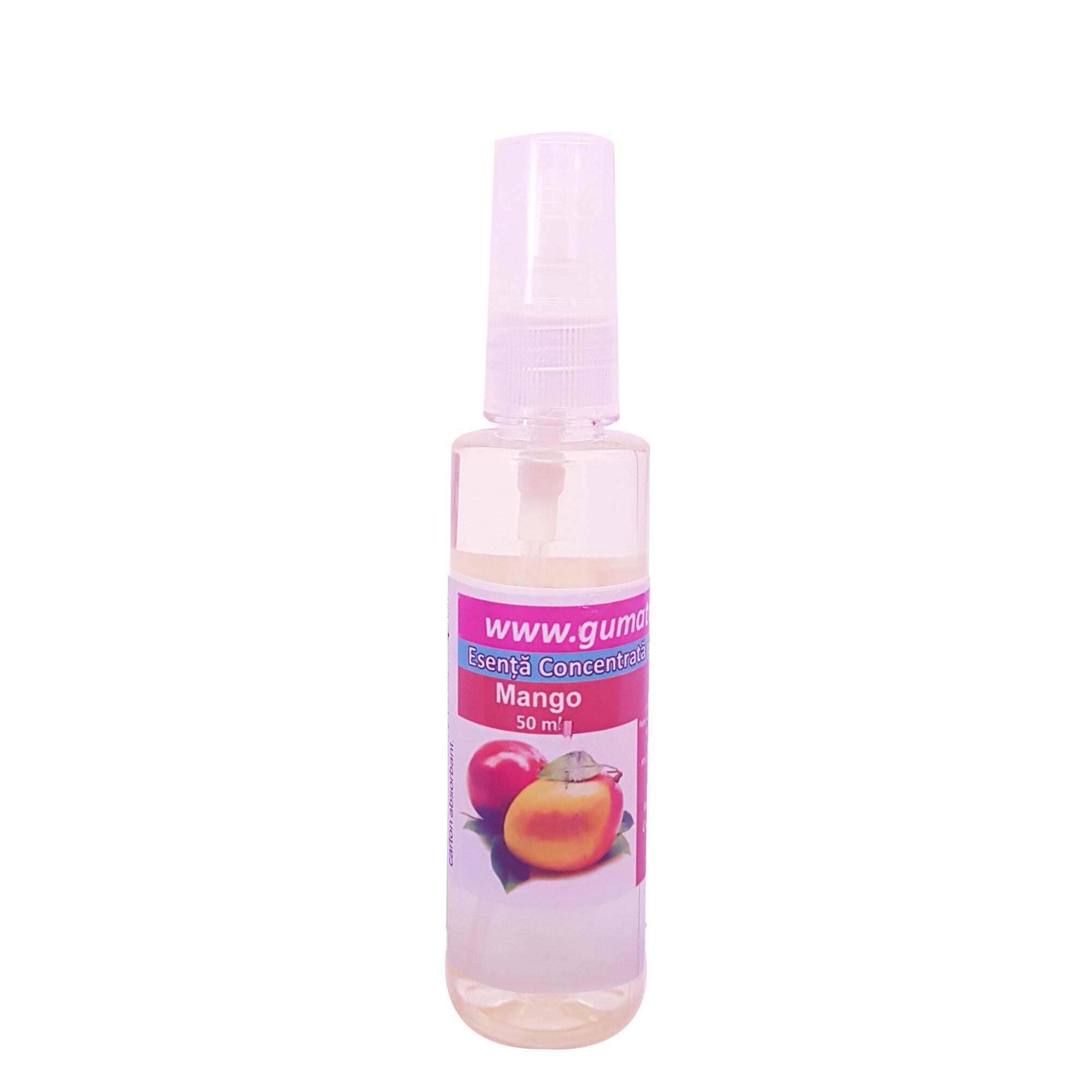 Odorizant auto cu aroma de mango 50 ml cu pulverizator garantat pe baza de ulei
