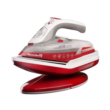 Fier de Calcat cu Aburi fara Fir Hausberg Diamonds,Talpa ceramica, Detasabil de la Suport, 2300 W Fier de Calcat cu Aburi fara Fir Hausberg Diamonds,Talpa ceramica, Detasabil de la Suport, 2300 W