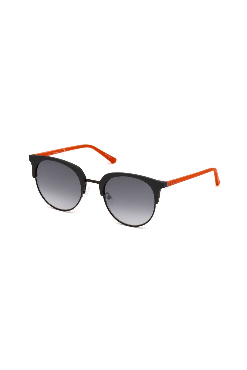 Guess, Ochelari de soare clubmaster unisex, Corai
