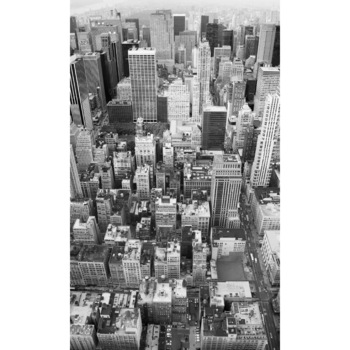 Fototapet urban Uptown Komar XXL2-021 Alb/Negru 368 X 248cm Fototapet urban Uptown Komar XXL2-021 Alb/Negru 368 X 248cm