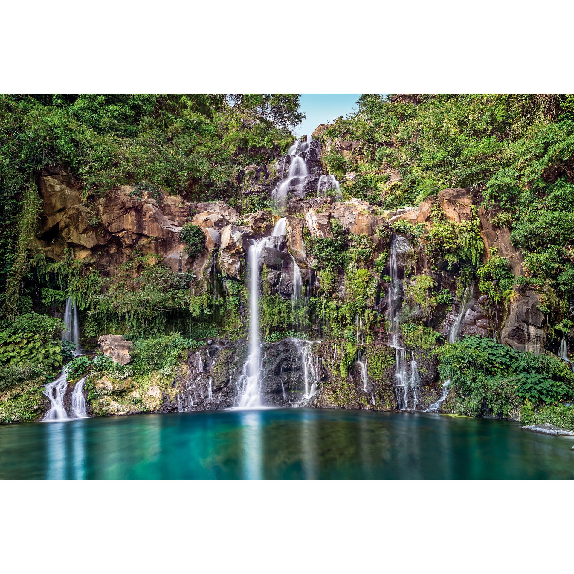 Fototapet cascada Komar XXL4-026 Verde/Albastru 368 X 248cm