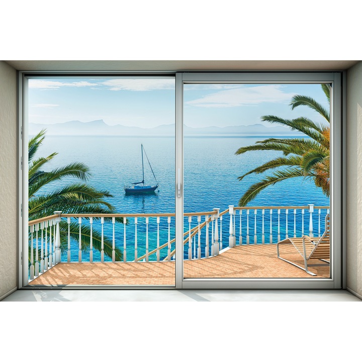Fototapet , Colectia Komar Into Illusion 2, Categoria Deluxe , Gama Wander Lust , 4 piese , dimensiuni 368x248 cm , XXL4-050