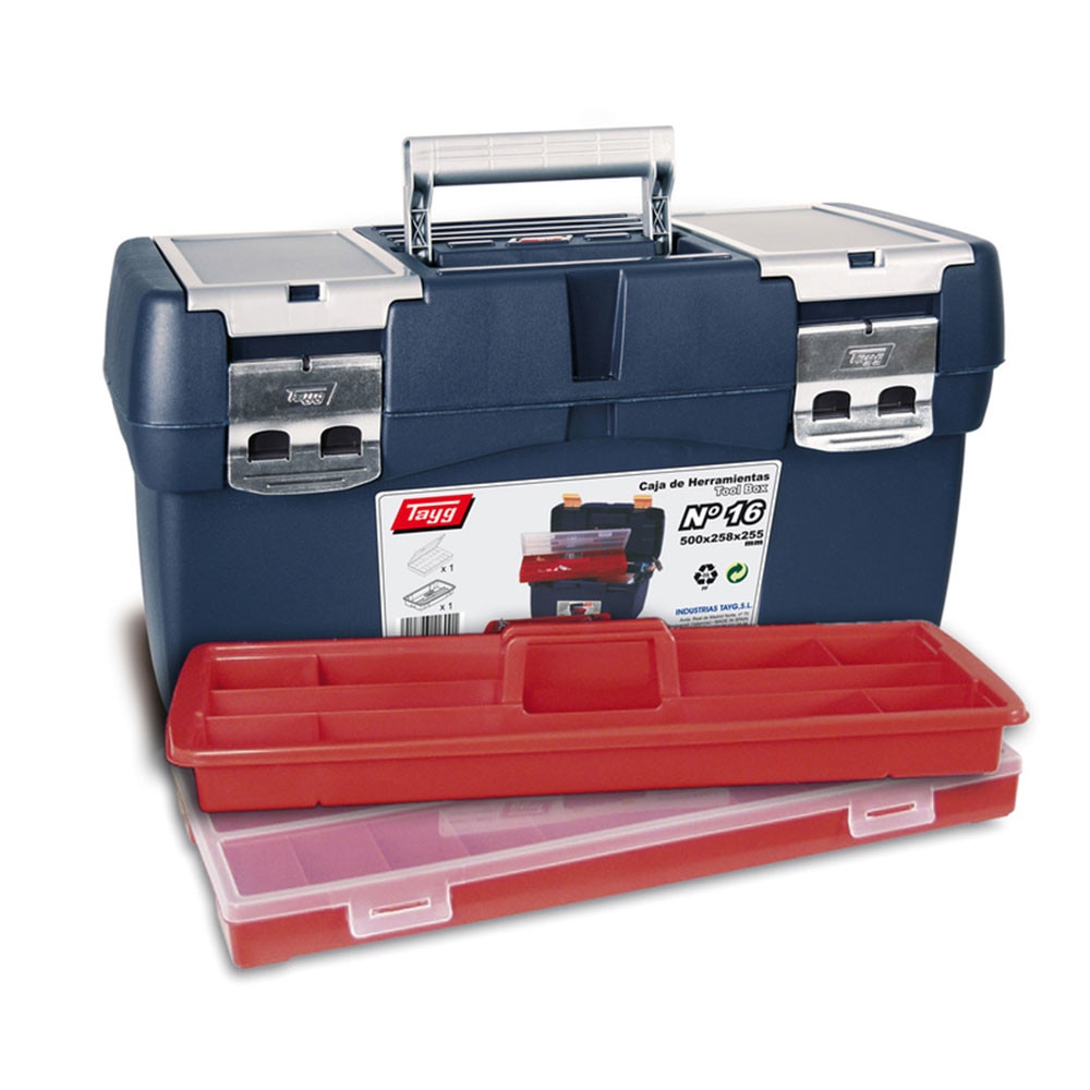 Cutie scule Tayg model 16, Organizator, Inchizator metalic