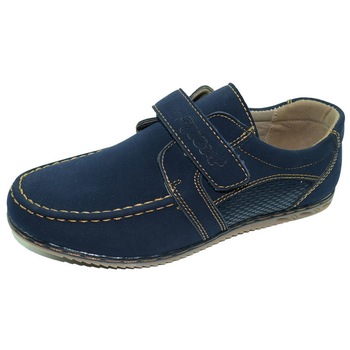 Mocasini pentru baieti Haver BS12-4B, Bleumarin Mocasini pentru baieti Haver BS12-4B, Bleumarin