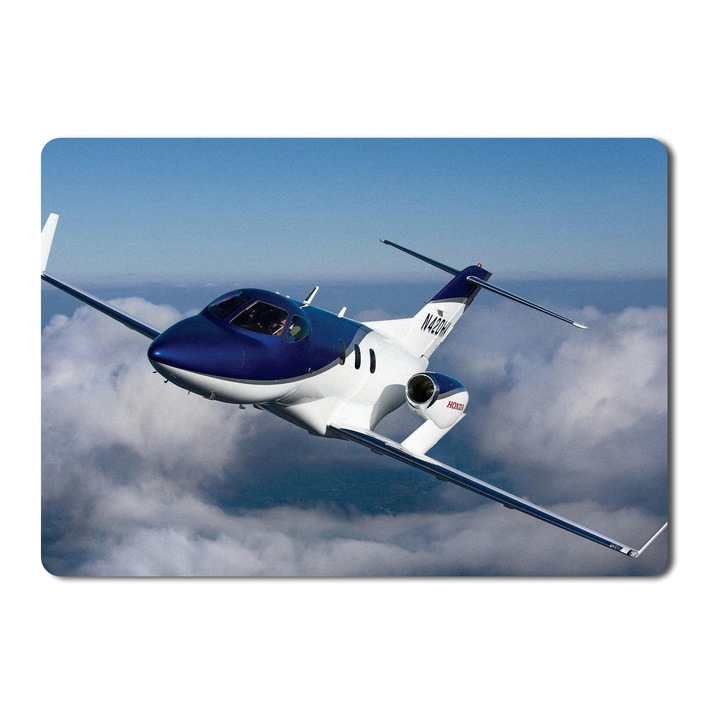 Mouse Pad Aircraft Clouds Flying Hondajet Skyscapes - 21.5 x 27 x 0.3cm