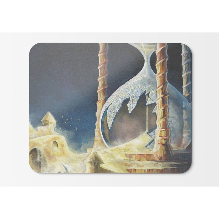 Mouse Pad Artwork Castles Hourglass Sand - 21.5 x 27 x 0.3cm