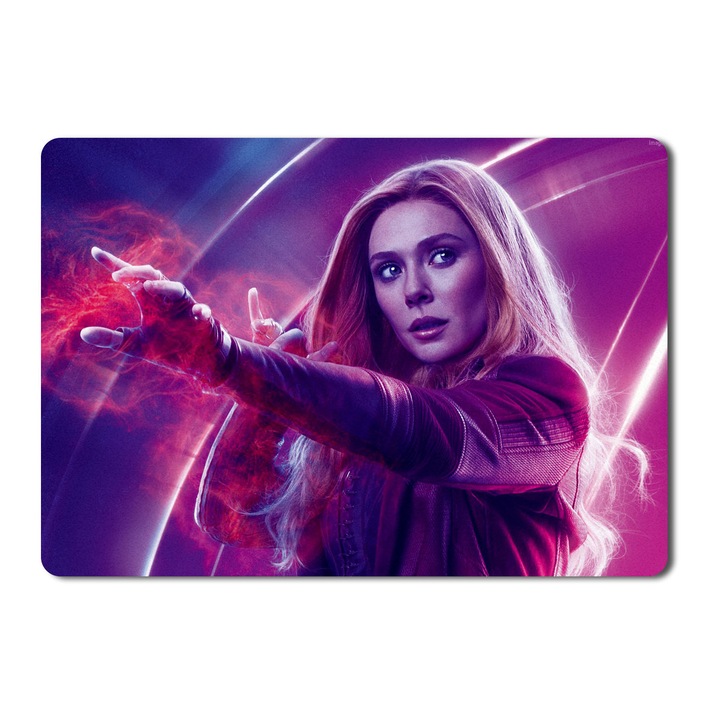 Mouse Pad Avengers Infinity Warwanda Maximoff Elizabeth Olsen - 21,5 x 27 x 0,3 cm