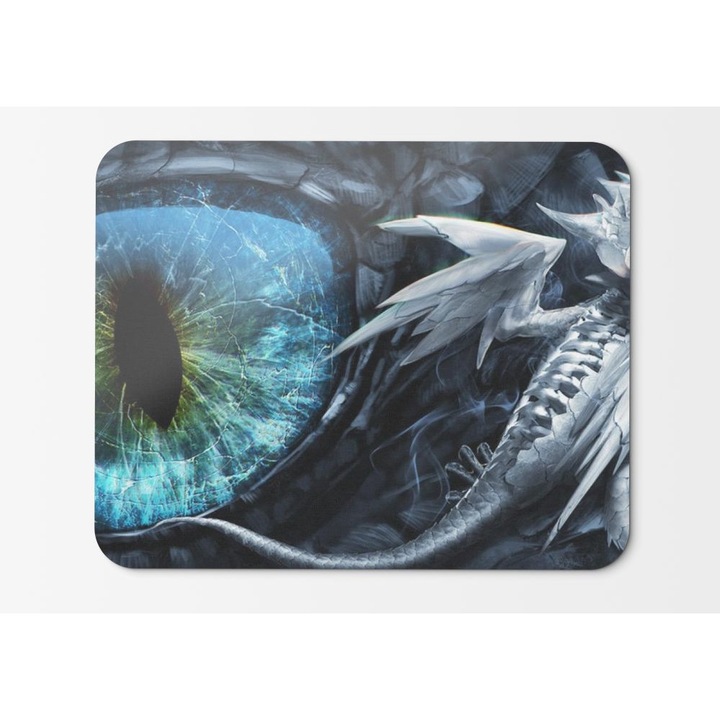 Egérpad Baby Black Dragon Blue Eyes Sötét Sárkányok - 21,5 x 27 x 0,3 cm