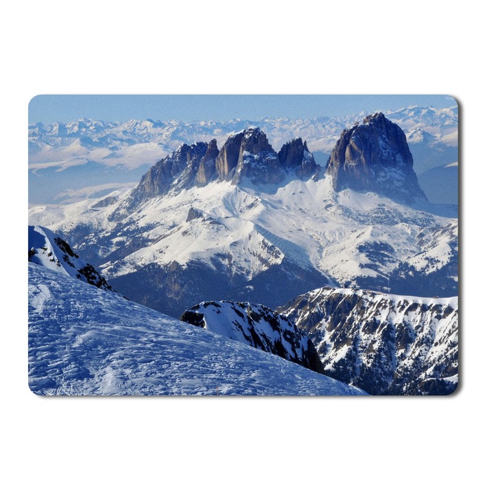 Egérpad Banskok Hd Bulgária hegyi utazás turizmus hó - 21,5 x 27 x 0,3 cm