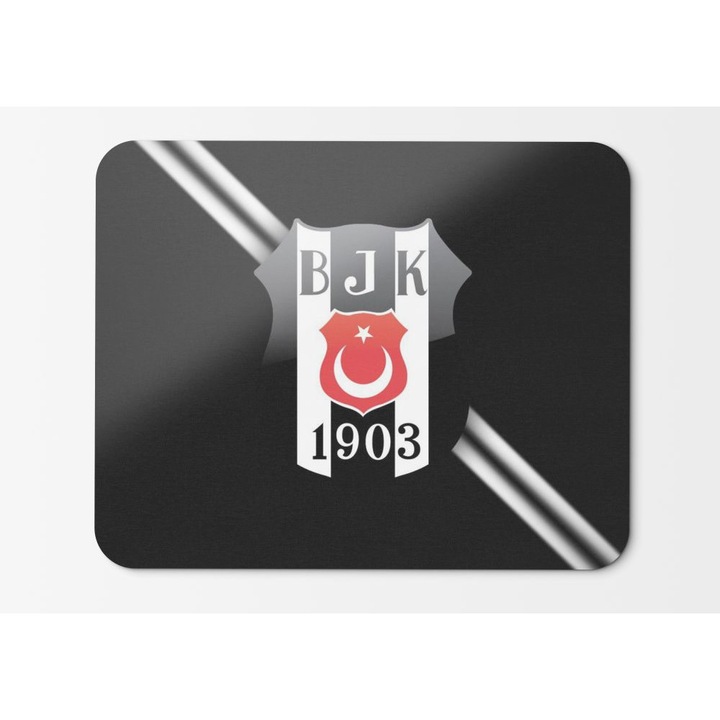Mouse Pad Besiktas Football Teams Turkey Team Jk Besiktas - 21.5 x 27 x 0.3cm
