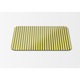 Mouse Pad Blue Patterns Stripes Yellow - 21.5 x 27 x 0.3cm