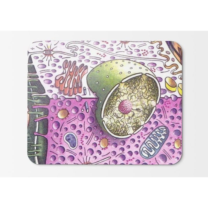 Mouse Pad Biology Artwork Cells Science - 21,5 x 27 x 0,3 cm