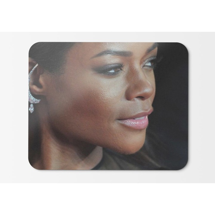 Mouse Pad Black People Naomie Harris színésznő, Bond Girl - 21,5 x 27 x 0,3 cm