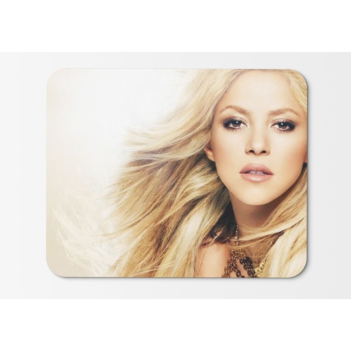 Mouse Pad Szőke női Shakira Singers - 21,5 x 27 x 0,3 cm